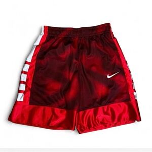 🐞Red Nike Basketball Shorts [kids M]